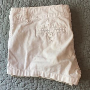 White Chino Shorts Abercrombie